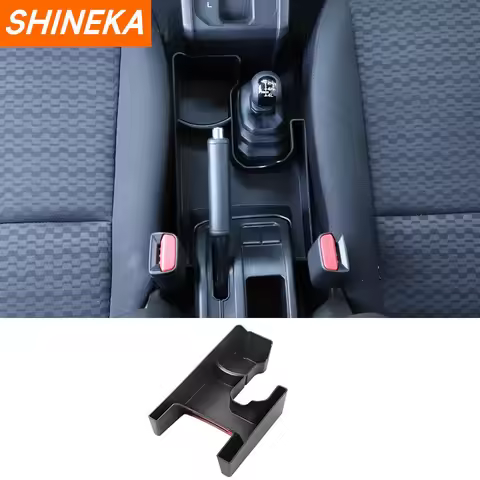 SHINEKA Stowing Tidying For Suzuki Jimny 2019+ Car Gear Shift Storage Box Organizer Tray Accessories