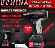 Impact Wrench Cordless type 48Vf double baterai UCHIHA japan