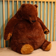 100cm Giant Simulation Bear Toy Plush Toy Stuffed Animal Doll DJUNGELSKOG High Quality Birthday Gift