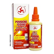 3LEGS Povidone Iodine Dropper Bottle 60ml