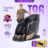 [Trả góp 0% tới 12 tháng] Ghế massage Toshiko T96 sở hữu con lăn chuyên biệt cao cấp với đầy đủ tính