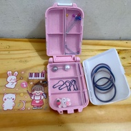 TERMURAH Travel Kit Hijab Kotak Jarum Pentul Unik Tempat Peniti Sekat