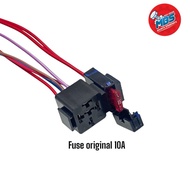 1 SET OF RILEY SOCKETS FUSE BOX FOR LIGHTS FUSE HOUSING RILAY HOUSING 10A 4 AND 5 LEGS RILAY GUSE OR