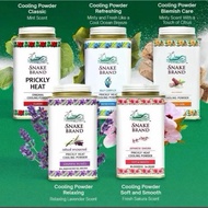 SNAKE BRAND PRICKLY HEAT COOLING POWDER 140g Prickly Heat Powder Snake Brand Powder