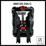 Shimada 666120-344-C Diaphragm Pump 1" Metallic Pro Series AODD Air Operated Diaphragm Pump