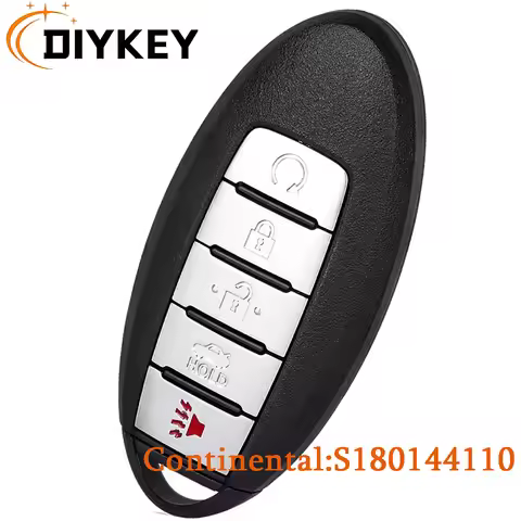 DIYKEY S180144110 Smart Remote Key Fob for Nissan Rogue 2017 2018 2019 KR5S180144106 433.92MHz 285E3