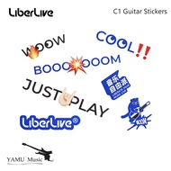 LiberLive C1 Guitar Stickers