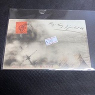 特價 1904年 中日旅順口之戰明信片 香港百年實寄郵票明信片 男皇愛德華7世4仙香港郵票 1904.7.8 香港郵戳 品相如圖 只得一張 快者得