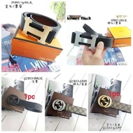 [Ready stock] new men belt luxury LV belt leather belts for business men long top quality 5QHT