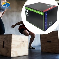 Perfeclan Plyometric Jump Box Training Box Plyometric Box for Exercise Workout Home