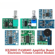 1-2Pcs PAM8403 Amplifier Board Module Mini 2.5V to 5V 2x3W Digital Power Audio Class D 2 Channel 3W 