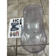 Hobby Rc Porsche Transparent Body Shell (With Sticker) (From KL)