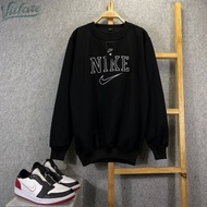 Nike COLLEGE OUTLINE BLACK CREWNECK SWEATER JACKET