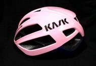 超輕自行車安全帽爬坡+破風雙用(公路車環義環法自行車破風手)KASK上粉紅色下藍色僅試戴還沒出勤過  搬家大拍賣 !! 