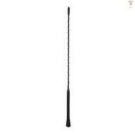 Universal 12V Car Roof Antenna Mast Stereo Radio FM AM Amplified Booster Antenna 16"   MOTO101