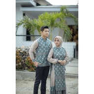 Batik couple - Batik sarimbit Zallatra Cucumber Seed Motif 42