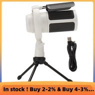 -ME6S Desktop USB Live Streaming Microphone Mobile Game RGB Dazzling Lighting Computer Karaoke