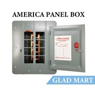 100% Original America Panel Box Panel Board 2 Pole Plug-In 2 4 6 8 Branches NEMA 1