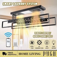 Automated Laundry Rack Smart Laundry System WIFI Control Clothes Drying Rack Installation Services Clotheslines Drying Racks d12