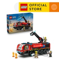 LEGO City 60499 Airport Fire Engine (691 Pieces) Building Blocks Kids Toy