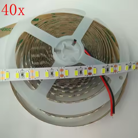 FREE DHL 200m/lot,Korea SSC chip 28~30W/m,5m 600LED 5630 SMD white/warm white non waterproof DC12V L