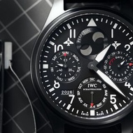 IWC Big Pilot Top Gun Big Pilot's Perpetual Calendar Top Gun Ceramic Black Dial 48
