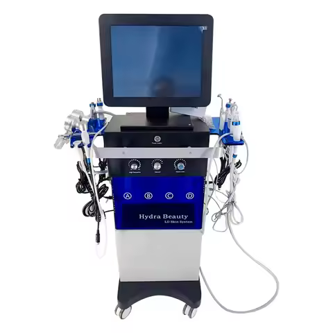 DDP By Sea 14 in 1 Aqua Peeling Hydrodermabrasion Facial Skin Rejuvenation Oxygen Face Care Machine