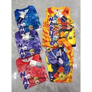 Kid's jersey terno 2-7yrs old NARUTO Terno Set 2-7yrs old