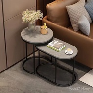 Balcony Cabinet Iron Corner Light Bedside Living Room Simple Side Luxury Modern Art Sofa Table Small