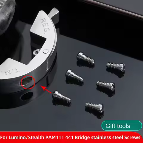 Wholesale watch repair accessories watch side guard bridge screws For Panerai PAM111 441 dial guard 