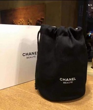 Chanel 新款赠品化妝袋 抽繩袋 小水桶包收纳袋