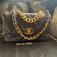 CHANEL 19 口袋包 紫色