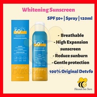 Detvfo Whiteening Sunscreen Spray UV Sunblock Cream anti UV V7 SPRAY SPF 50 +++