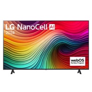 55吋｜LG NanoCell 一奈米 AI 4K 智慧顯示器｜81系列｜2024 55NANO81TTA