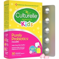 CulturelleKidsChewableDailyProbioticforKids, Over 3 Years Old, 30 Pieces,#1Ped