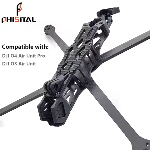 APEX HD O4P MOD FPV Frame Kit 8/9 Inches Carbon Fiber Quadcopter Compatible with DJI O4 Air Unit Pro