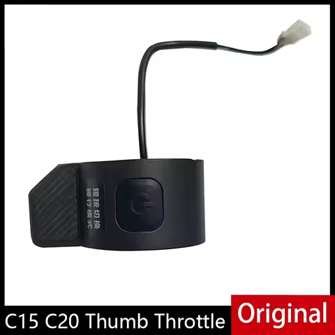 Original Twist-Grip Throttle Replacemnt for Ninebot C15 C20 C15E Electric Scooter Parts Thumb Throt