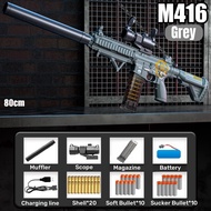 M416 Blaster Listrik dan Manual Nerf Mainan Senjata Tembak untuk dan Perempuan Mainan Luar Ruangan