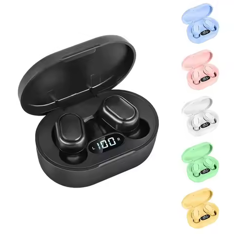 A6S TWS Fone Bluetooth Earphones Wireless Headphones Noise Stereo Sound Cancelling Earbuds With Mic 
