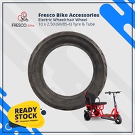 X3 Scooter 10 x 2.50 (60/85-6) Tyre & Tube
