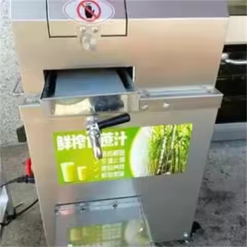 Stainless Steel Electric Sugar Cane Juice Machine Desktop Sugar Cane Juice Machine