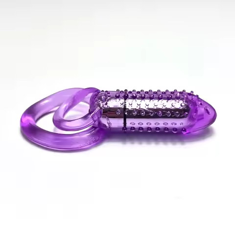 Bird Cages Intimate Men's Massager Phallus Rubber Case Testicles Prostate Massager With Ring Rings F