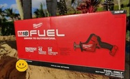Milwaukee美國空運到港(全新貨) Fuel 無刷老虎鋸M18V Hackzall Recip Saw,原封包裝，（淨機價不包括電池和充電器, 配原裝老虎鋸片，荃灣門市交收