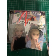 Photocard Le Sserafim Kim Chaewon Crazy jp solo jacket ver