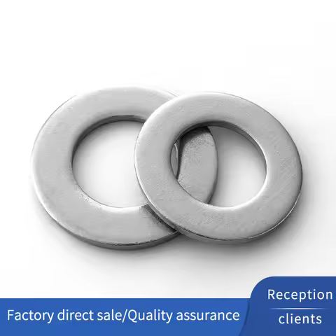 M5-M6 304 stainless steel Gasket Metal screw flat washer with extra thickness meson round