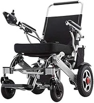 Fashionable Simplicity Electric Wheelchairs Powered Mobility Scooters Electric Wheelchair Ultra-Lightweight Folding Wheelchair Ergonomic Ultra-Portable Power Weatherproof Adult Compact And Durable Tra