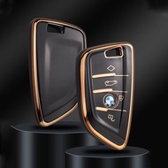 Car Key Case Full Cover For BMW X1 X3 X5 X6 X7 1 3 5 6 7 Series G20 G30 G11 F15 F16 G01 G02 F48 F30 E90 E46 Keyless Accessories