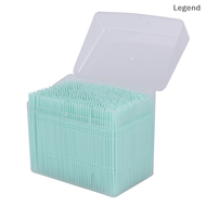 Legend 1100pcs Plastic dental Picks สุขอนามัยช่องปาก2 WAY interdental Brush tooth Pick SP