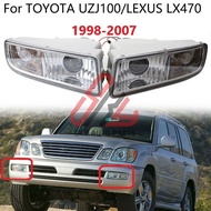 (1 Pair) Front Bumper Fog Light Fog Lamp For Toyota Land Cruiser Cygnus 100 UZJ100 1999 2000 2001 20