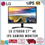 LG 27UD58 Demo Unit 4K 27" UHD IPS FreeSync Monitor